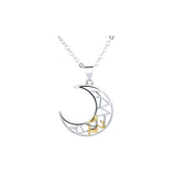 Sun Moon Tooth Couple Necklace For Men And Women